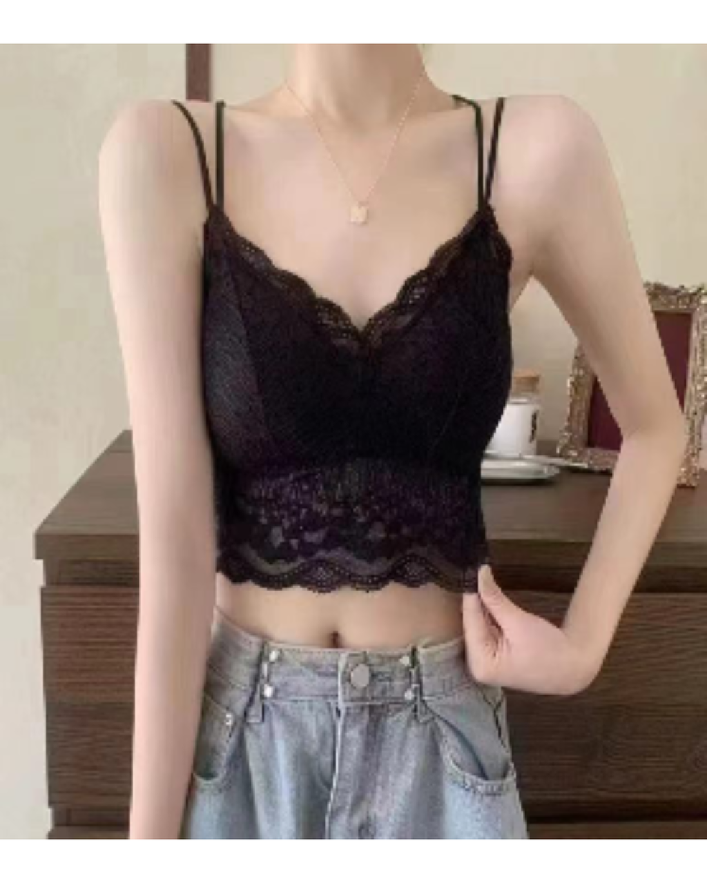 Celeste Lace Bralette Camisole