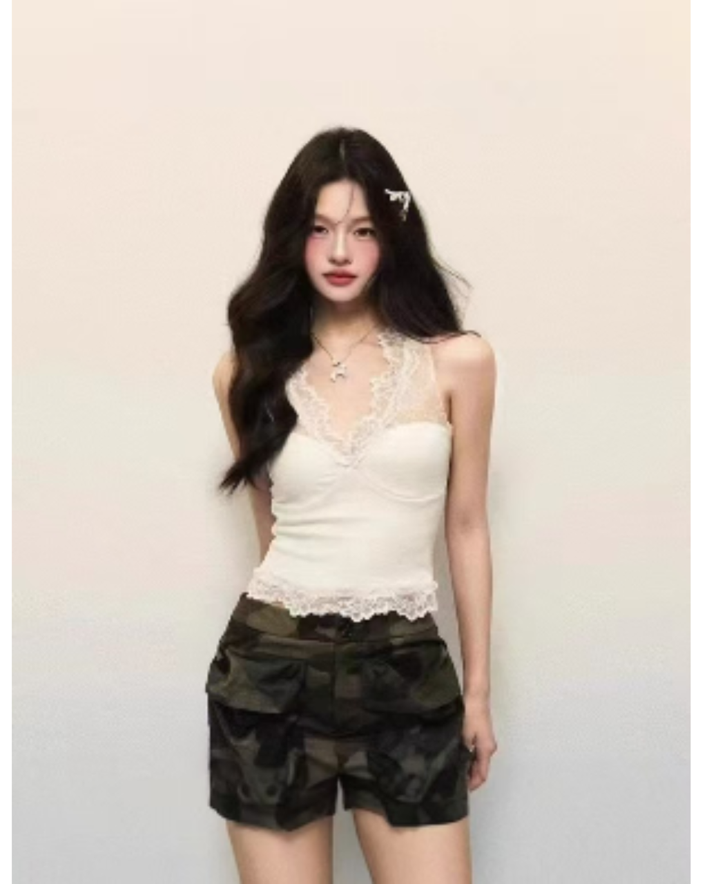 Luna Lace Padded Camisole Top