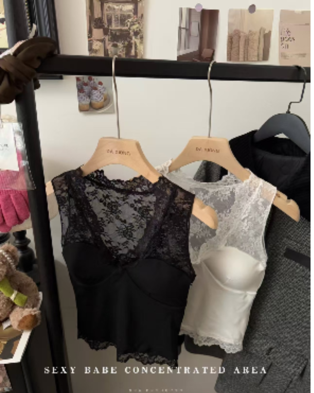 Luna Lace Padded Camisole Top