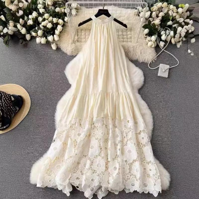 Moonlace Resort Halter Dress