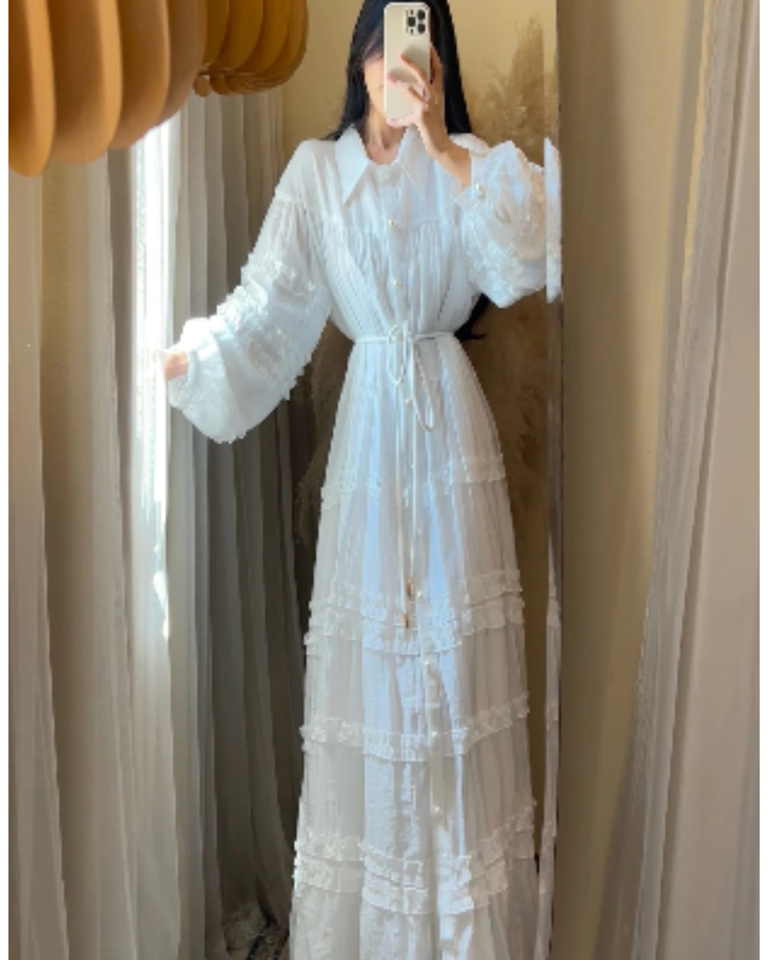 Élise Romantic Tiered Maxi Dress | Infinite Fashion